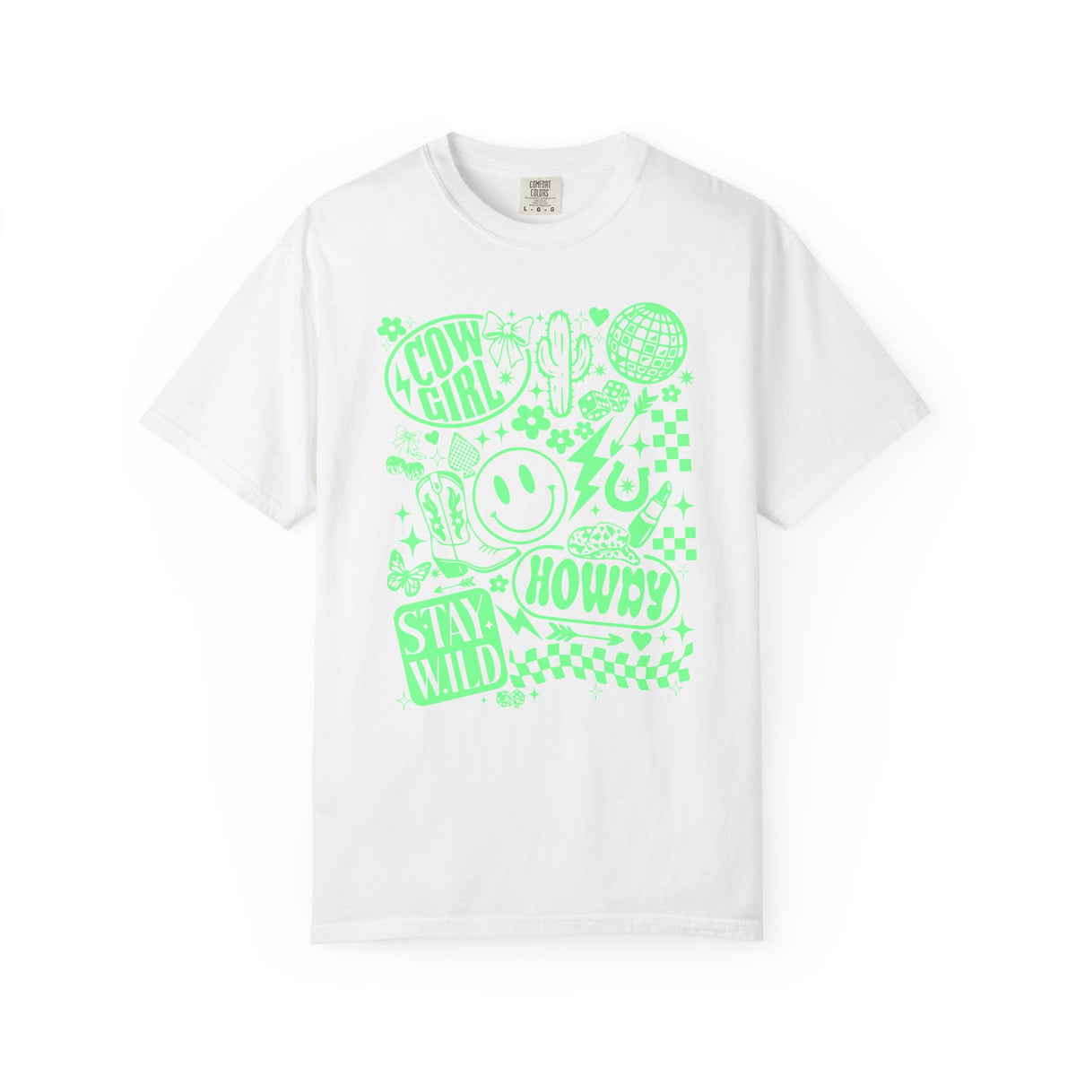 Cowgirl Howdy Graphic T-Shirt