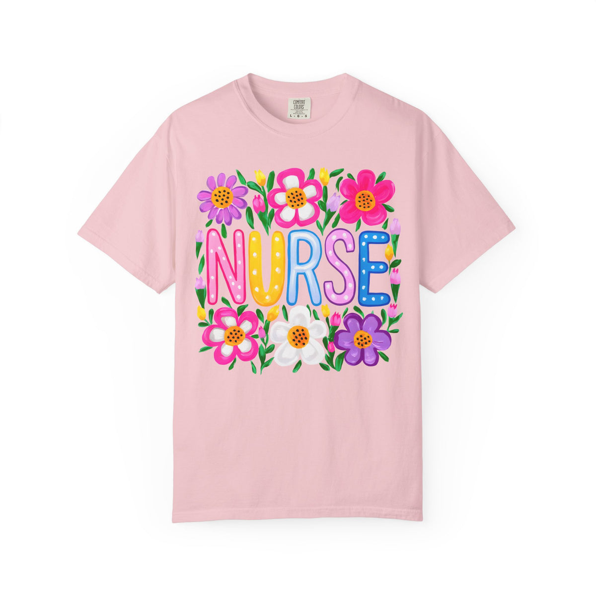 Nurse Floral T-shirt