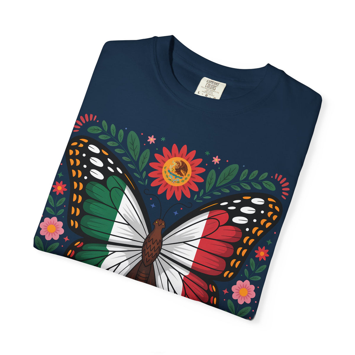 Floral Mexican Pride Tee