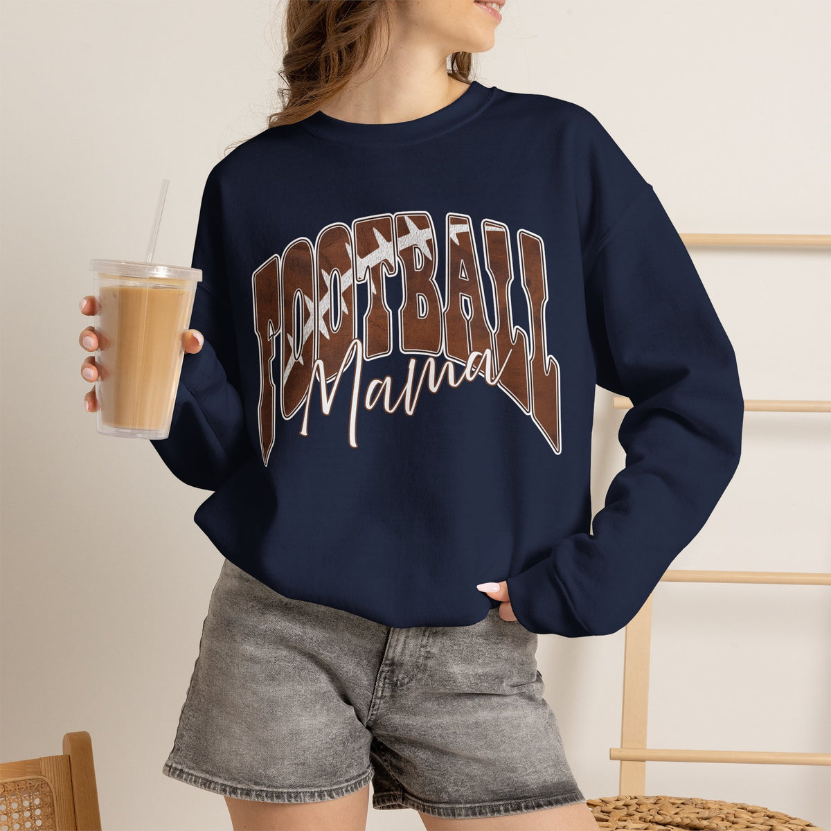 Football Mama Crewneck