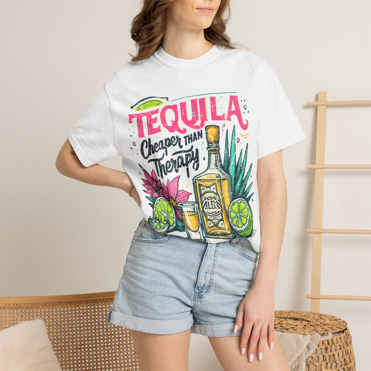 Tequila Cheaper Than Therapy T-Shirt