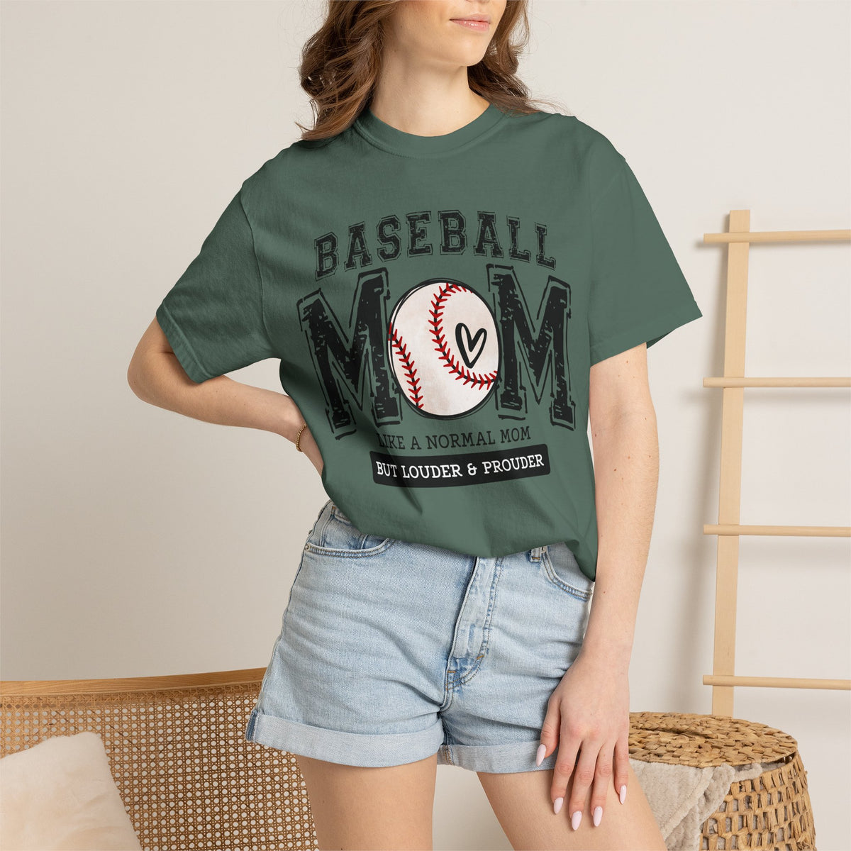 Proud Baseball Mom T-Shirt