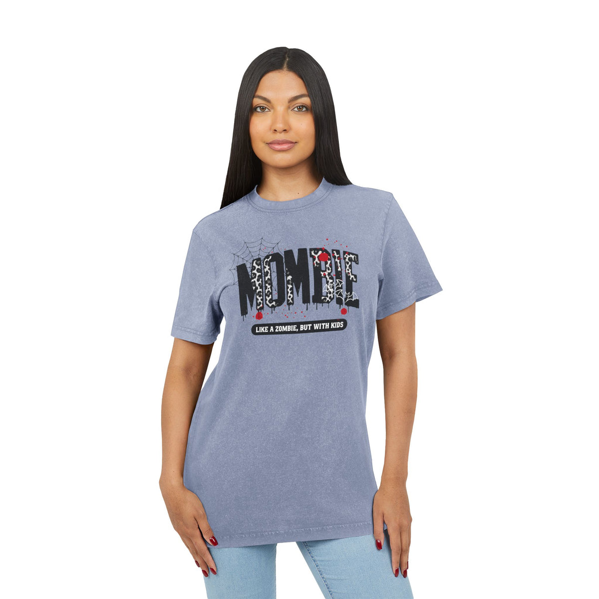 Acid Washed Mombie Tee