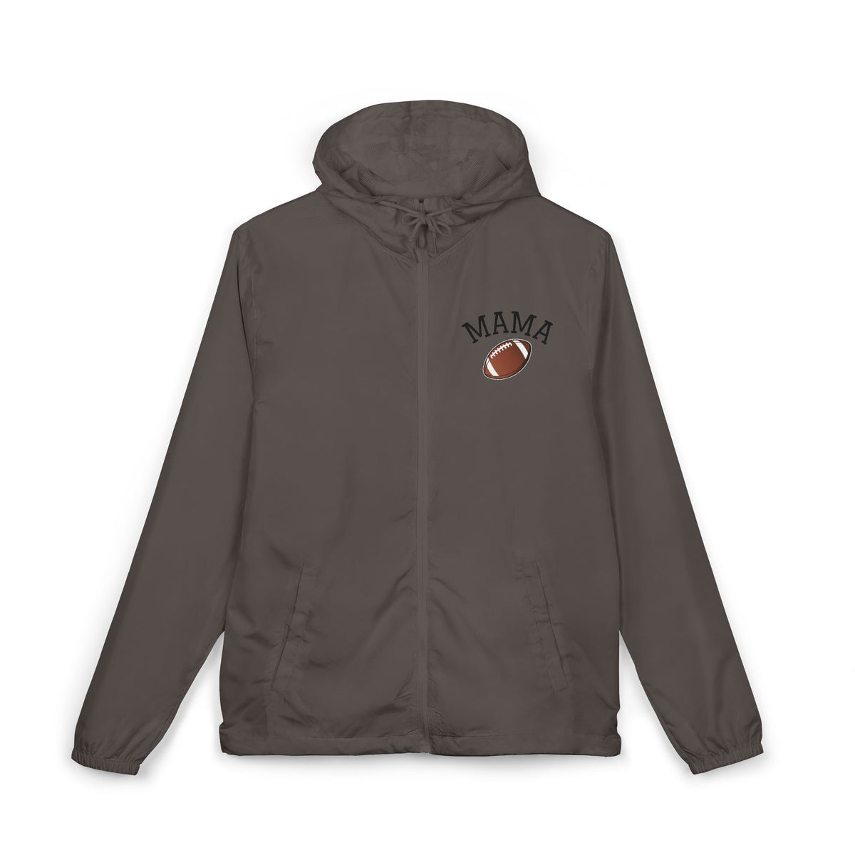 Football Mama- Full-Zip Windbreaker Jacket
