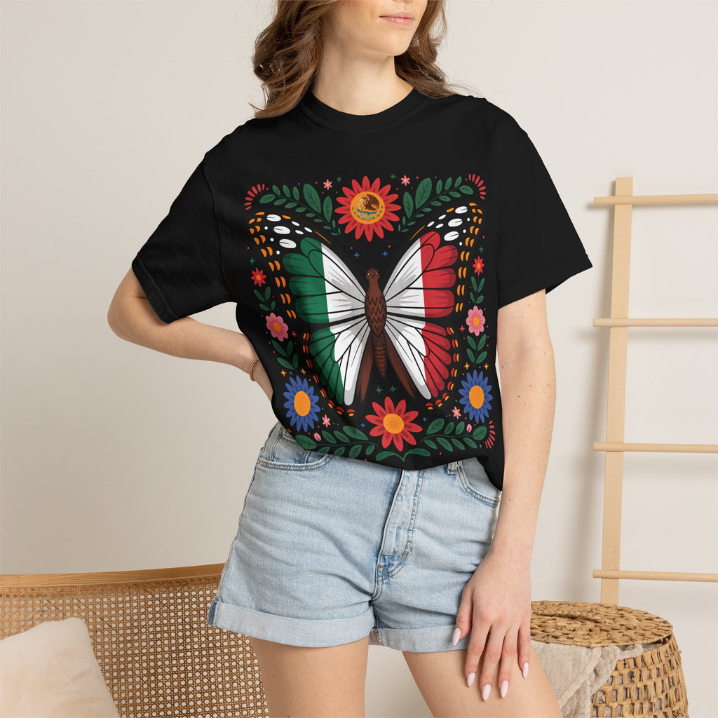 Floral Mexican Pride Tee