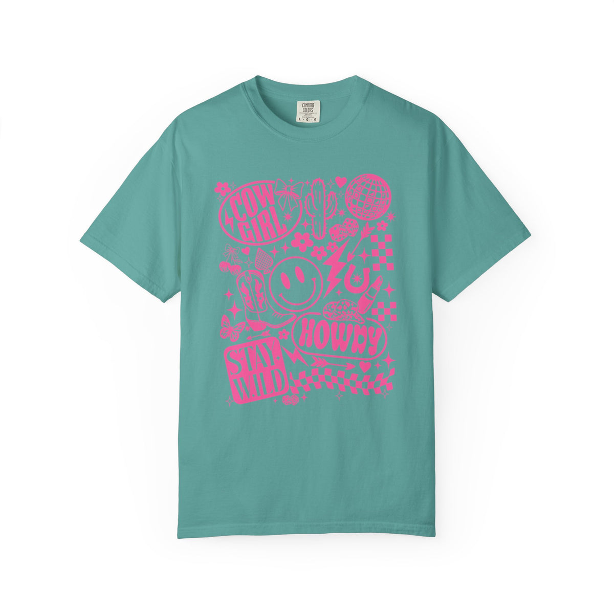 Cowgirl Howdy Graphic T-Shirt