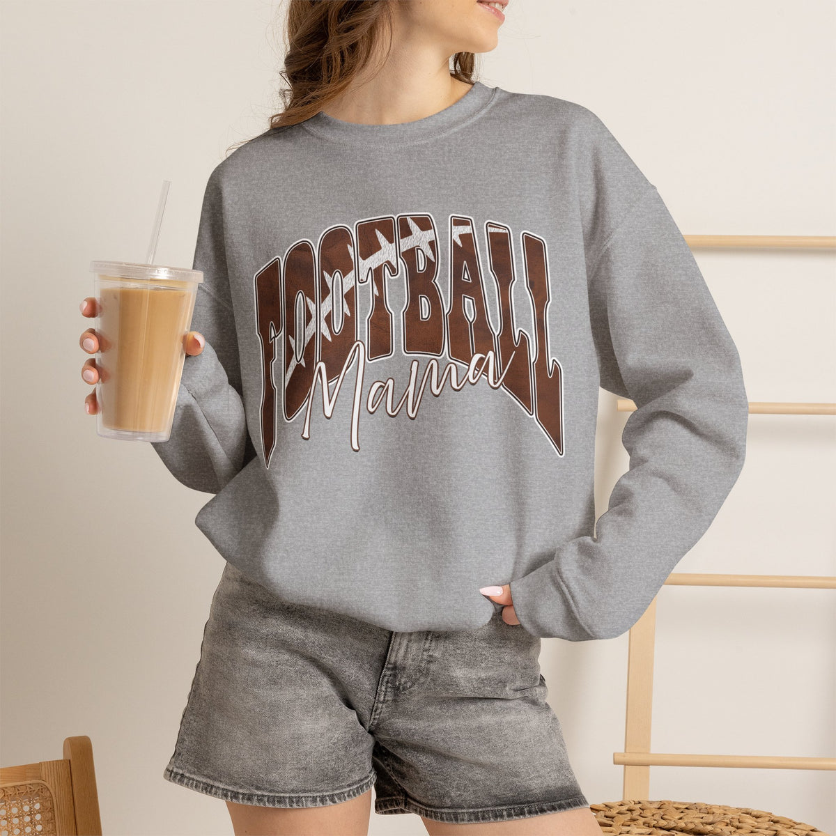 Football Mama Crewneck