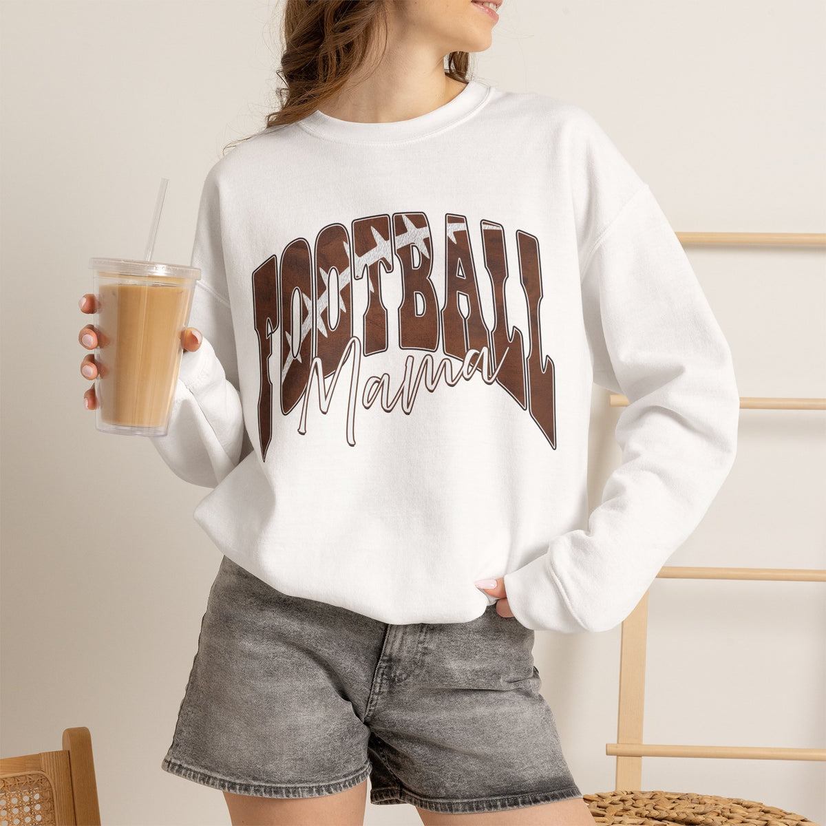 Football Mama Crewneck