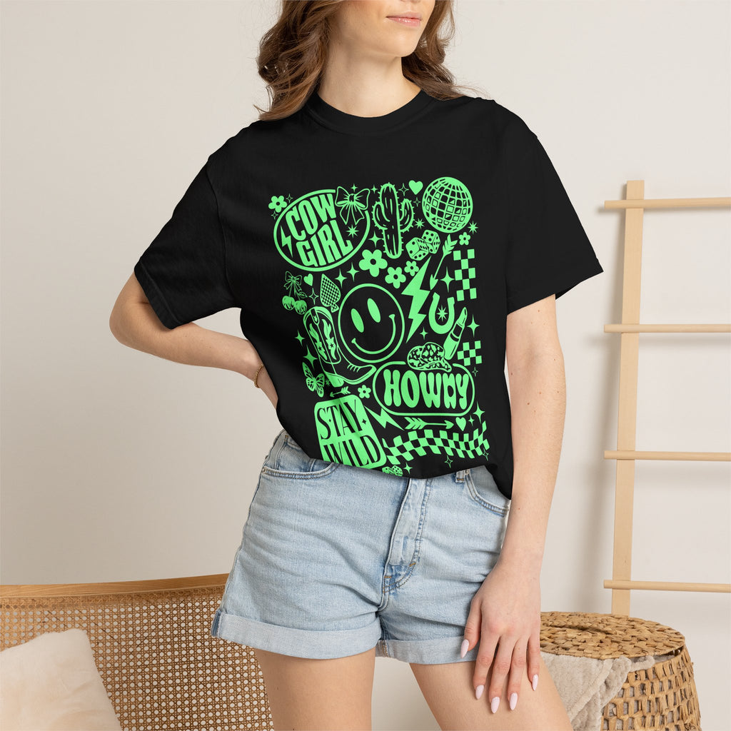 Cowgirl Howdy Graphic T-Shirt