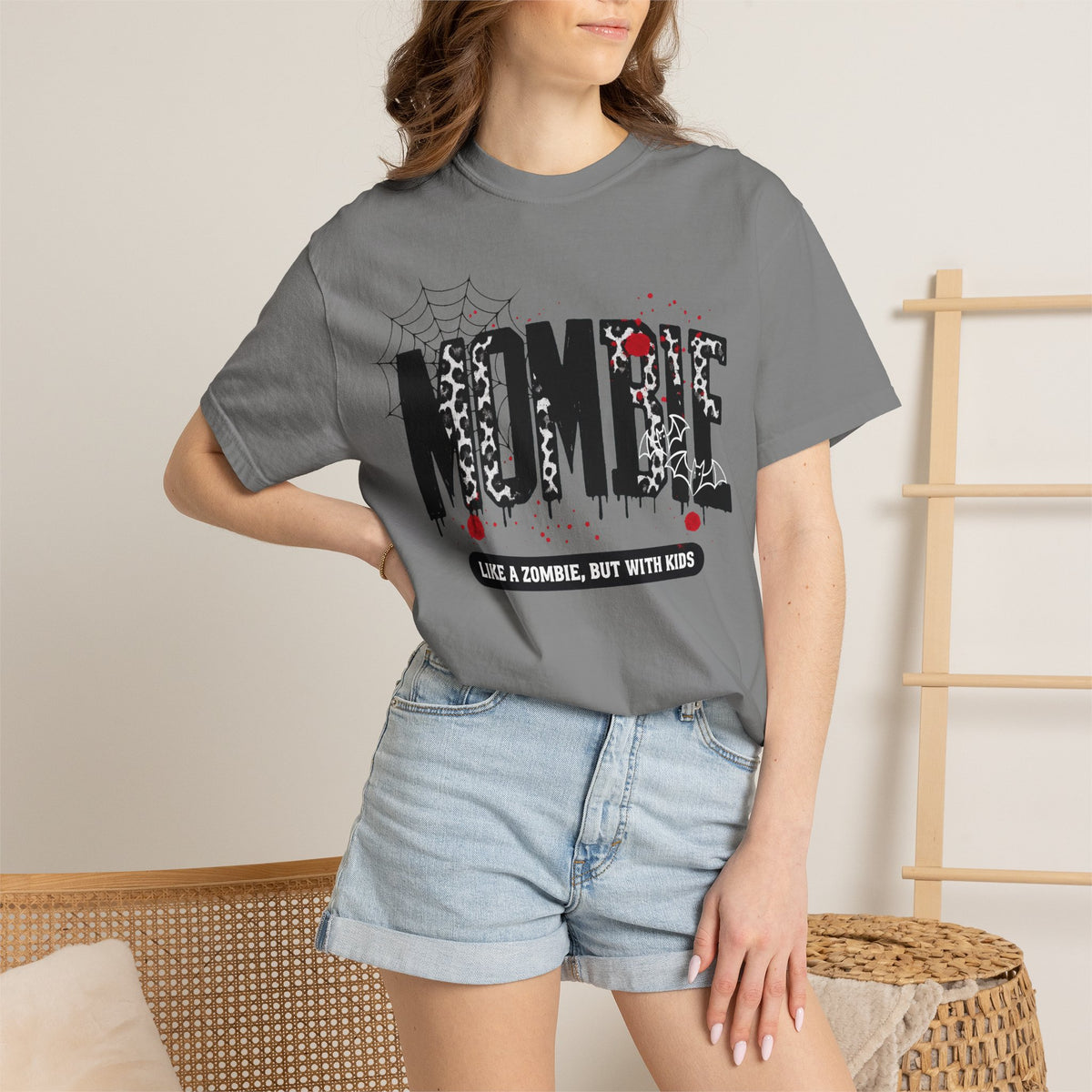 Mombie T-Shirt — “Like a Zombie, But With Kids”