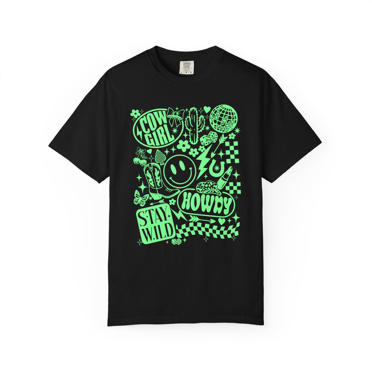 Cowgirl Howdy Graphic T-Shirt
