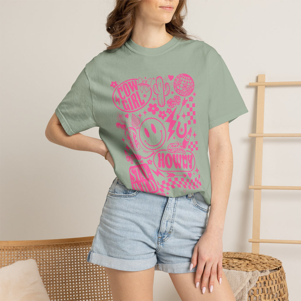 Cowgirl Howdy Graphic T-Shirt