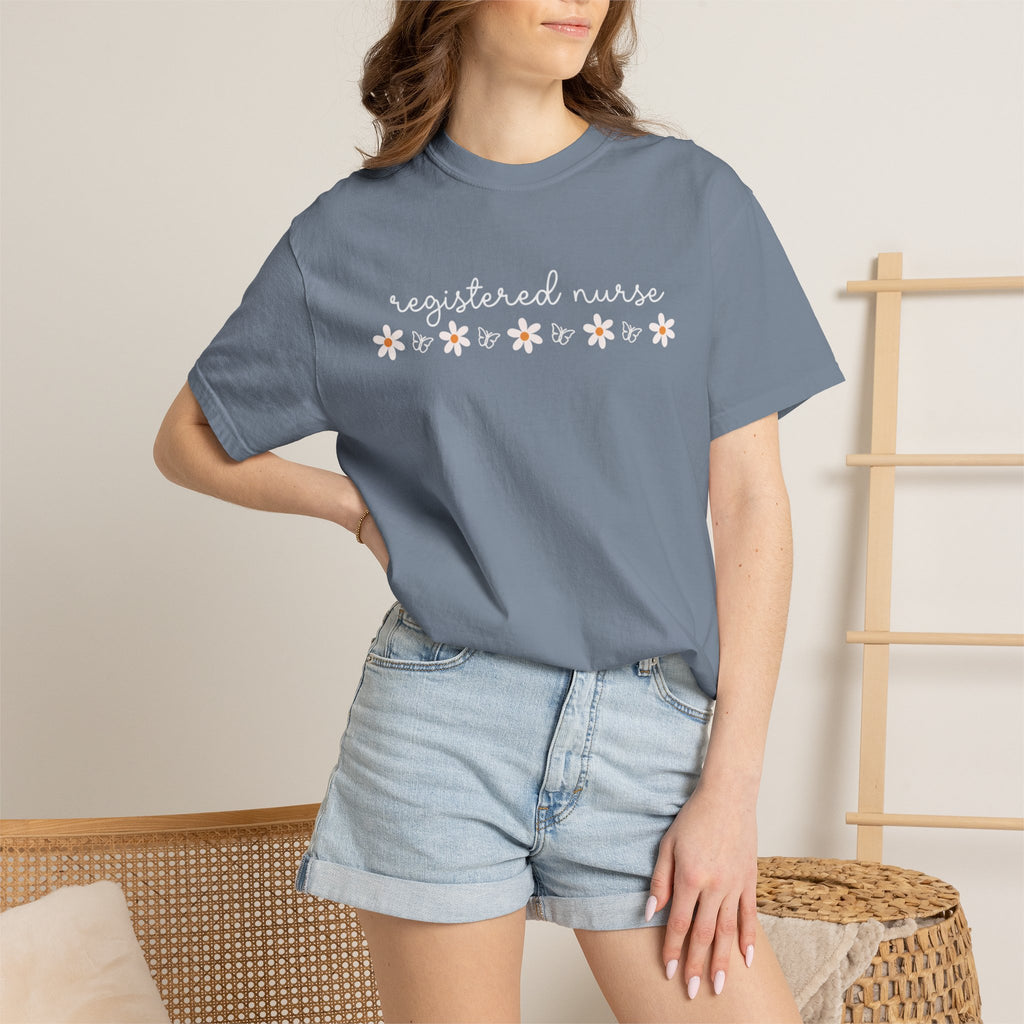 Registered Nurse Floral Tee