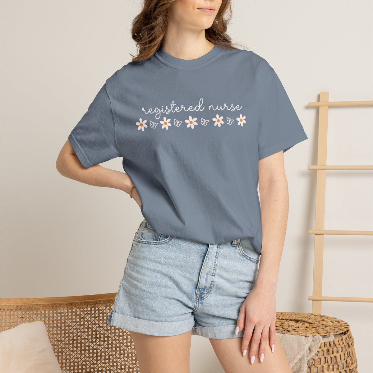 Registered Nurse Floral Tee