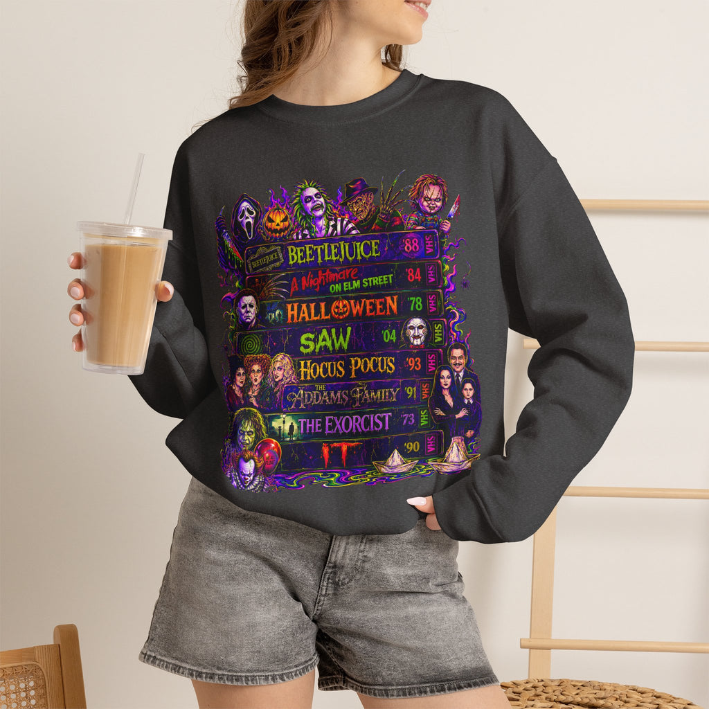 Classic Halloween Horror Crewneck