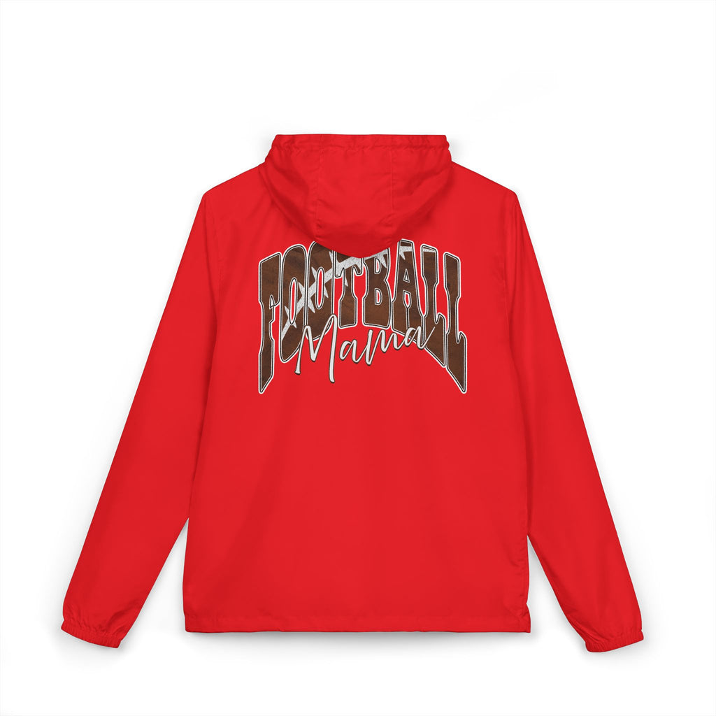 Football Mama- Full-Zip Windbreaker Jacket