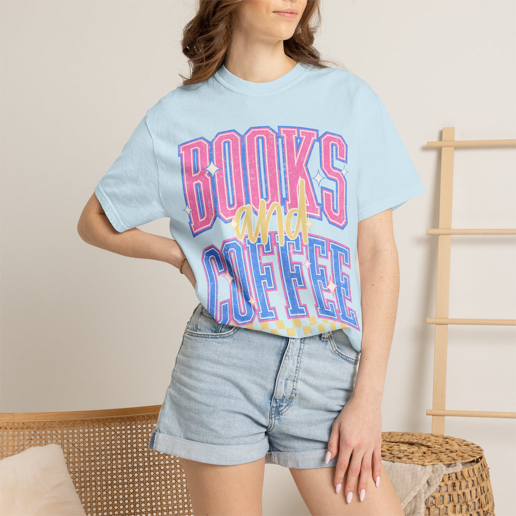 Book/Coffee Lovers- T-shirt