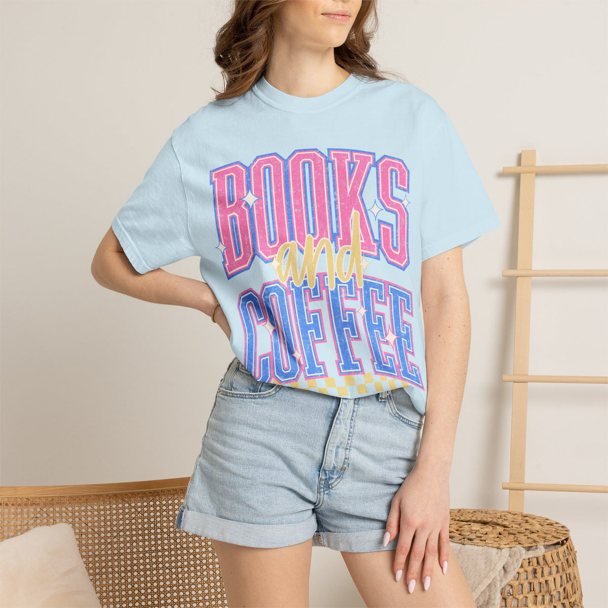 Book/Coffee Lovers- T-shirt