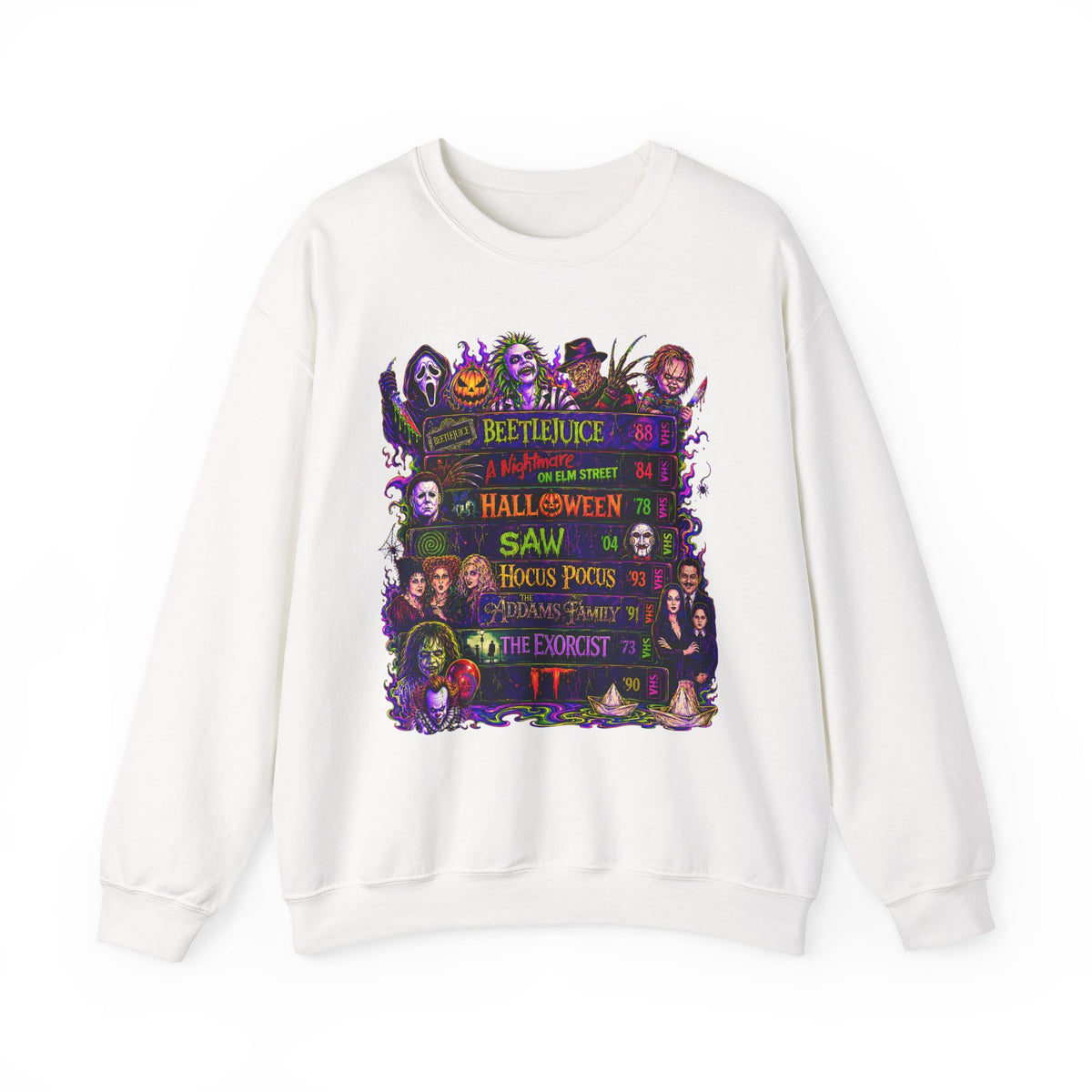 Classic Halloween Horror Crewneck