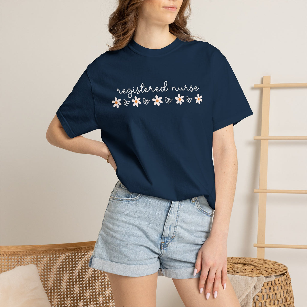 Registered Nurse Floral Tee
