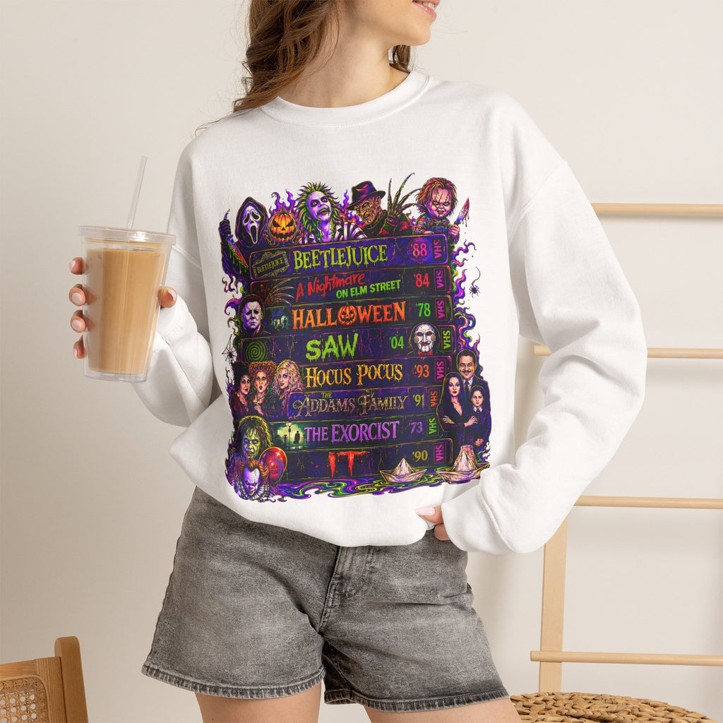 Classic Halloween Horror Crewneck