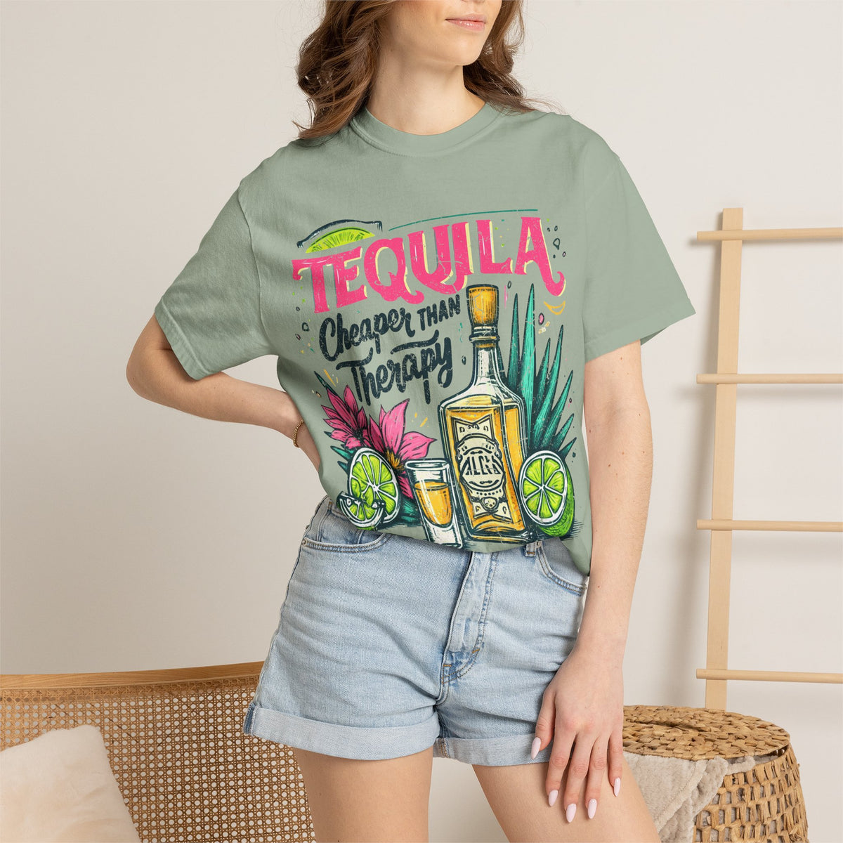 Tequila Cheaper Than Therapy T-Shirt
