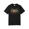 Mama Floral Checkerboard T-Shirt