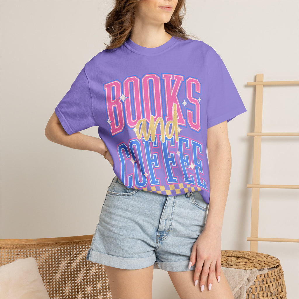 Book/Coffee Lovers- T-shirt