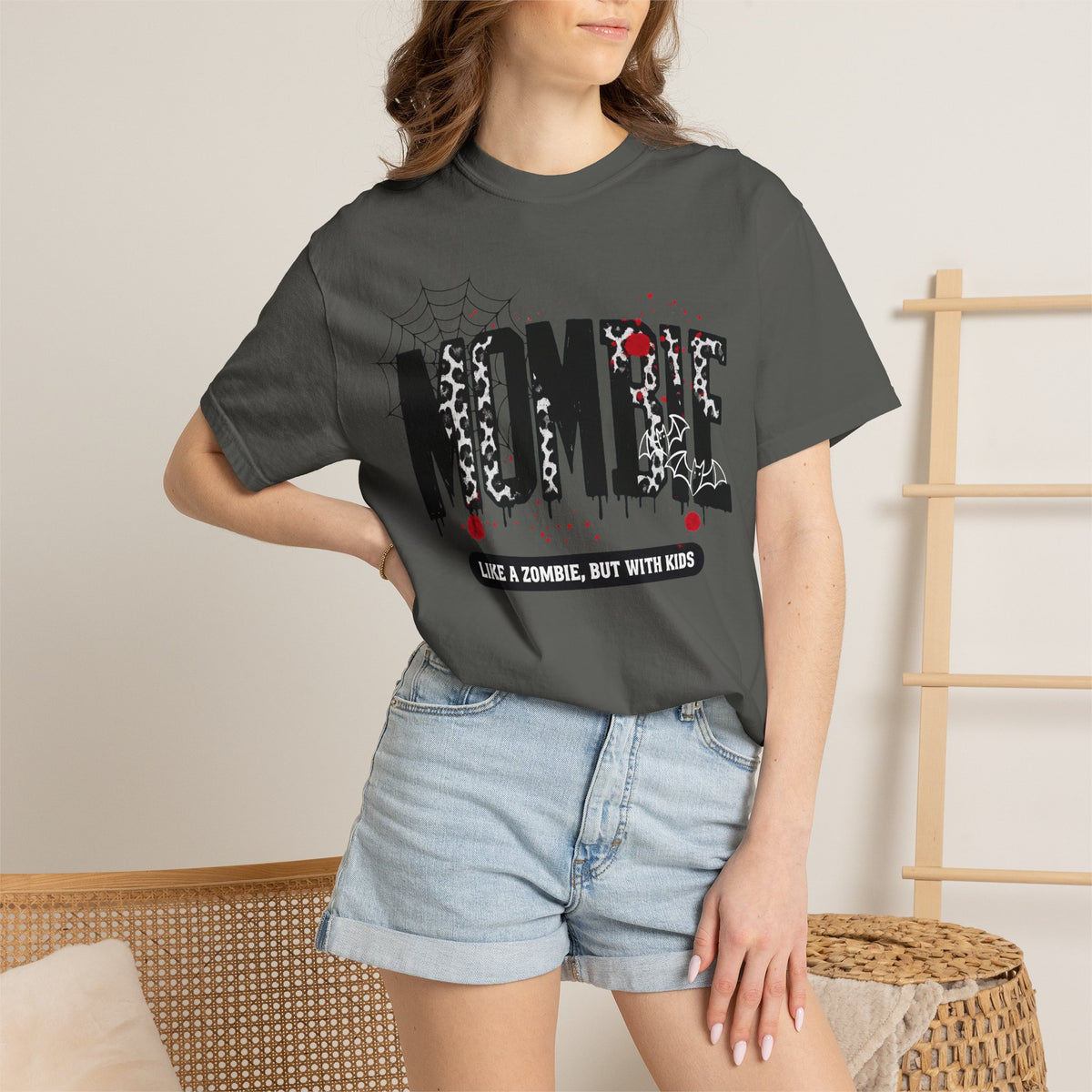 Mombie T-Shirt — “Like a Zombie, But With Kids”