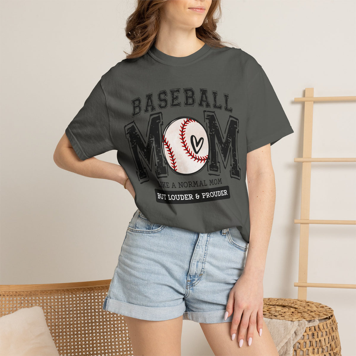 Proud Baseball Mom T-Shirt