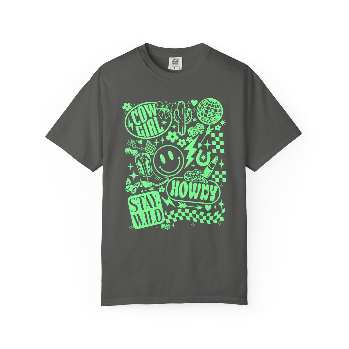 Cowgirl Howdy Graphic T-Shirt