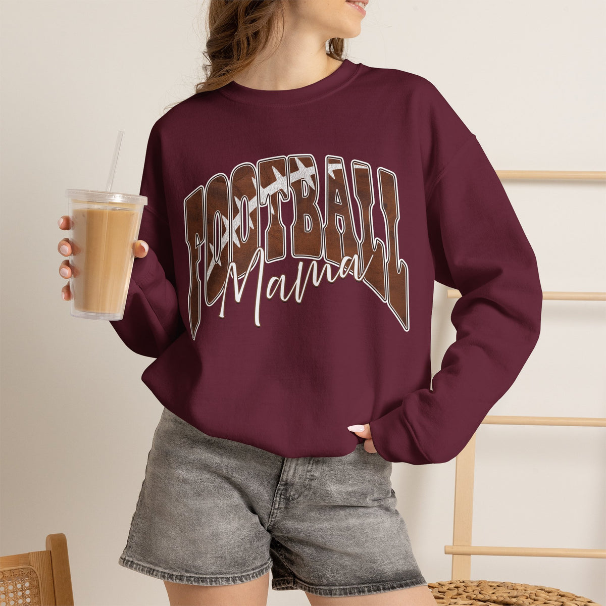 Football Mama Crewneck