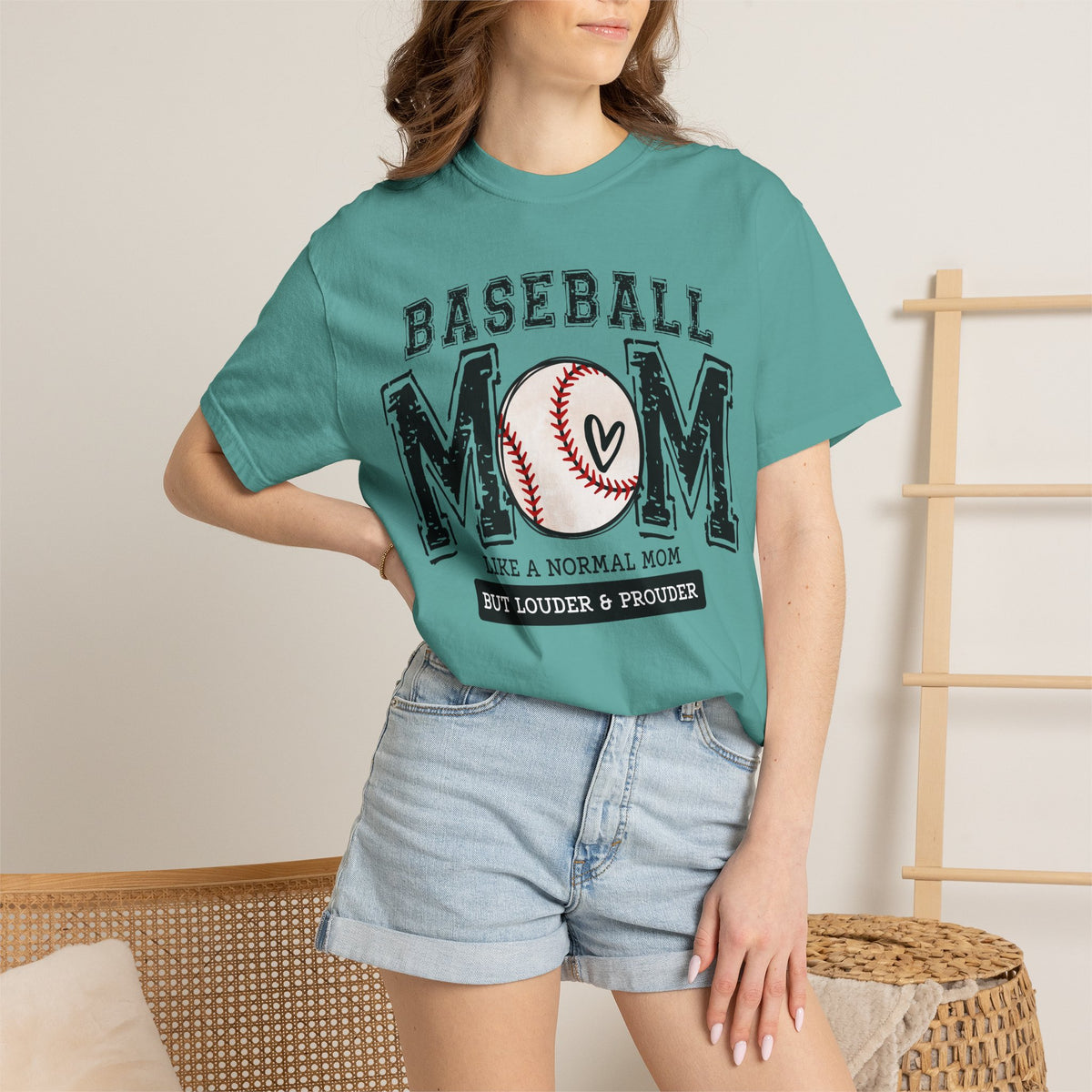 Proud Baseball Mom T-Shirt
