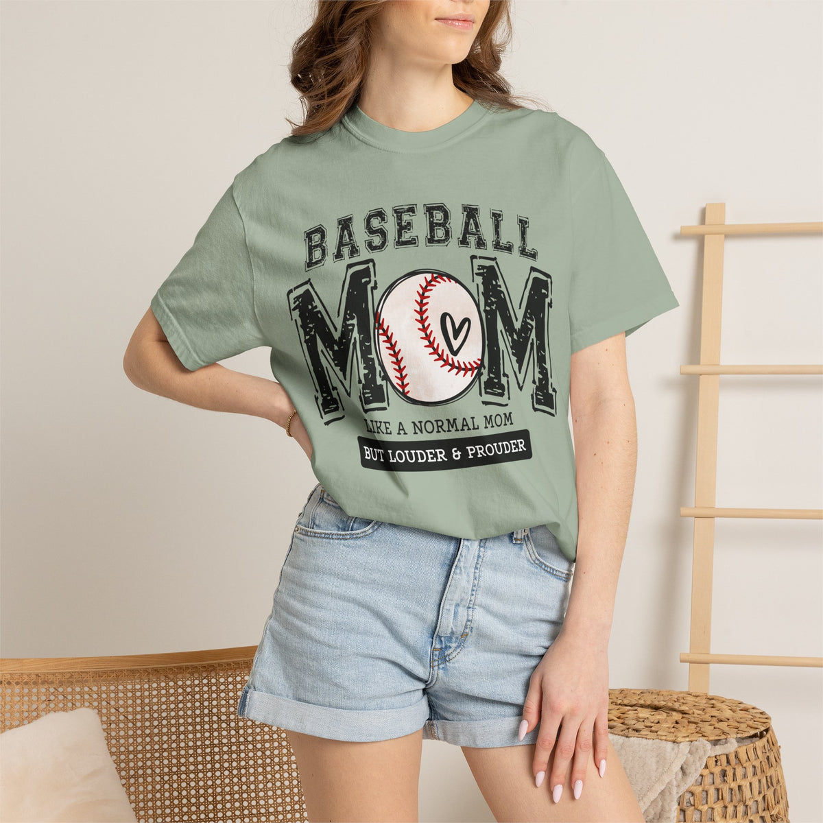 Proud Baseball Mom T-Shirt