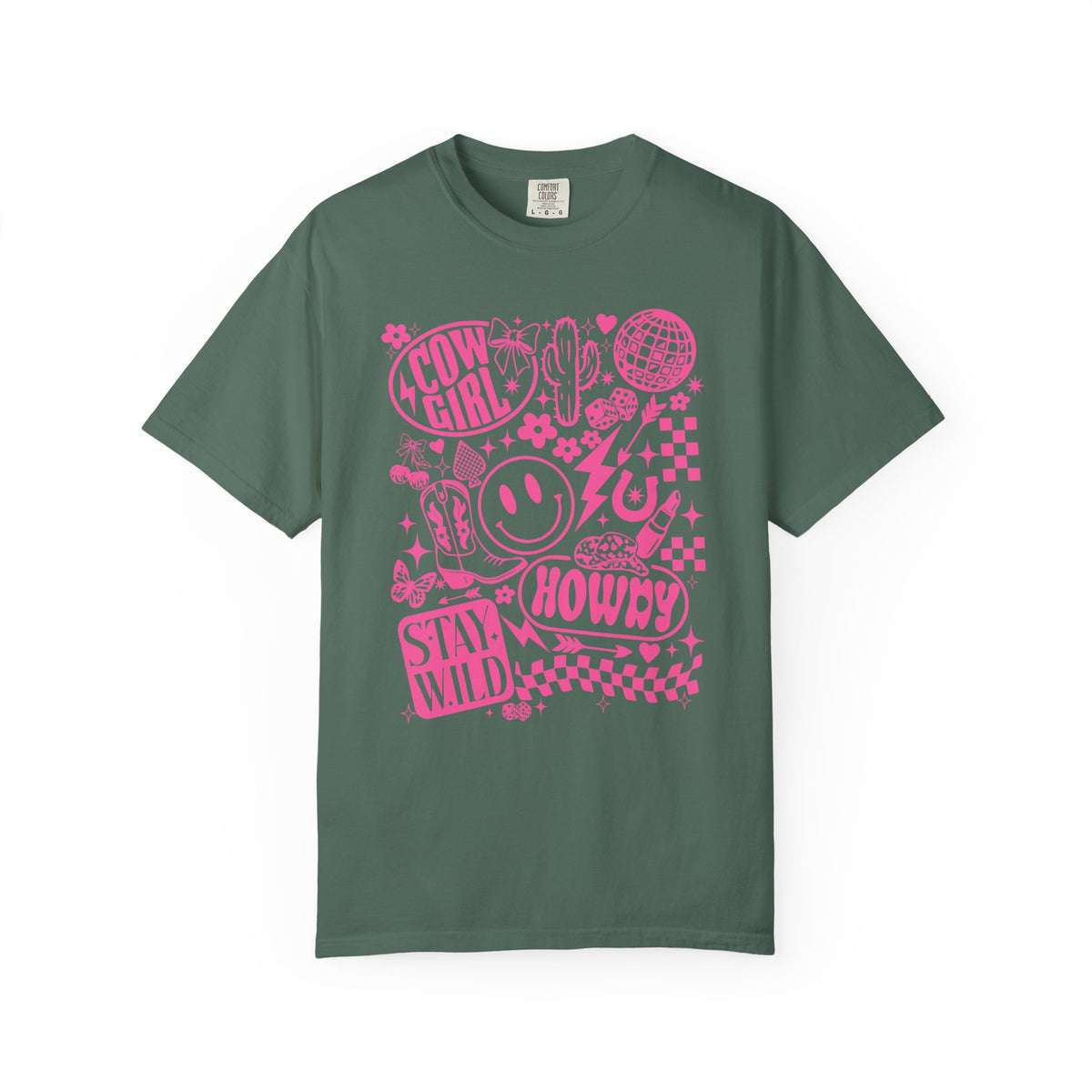 Cowgirl Howdy Graphic T-Shirt