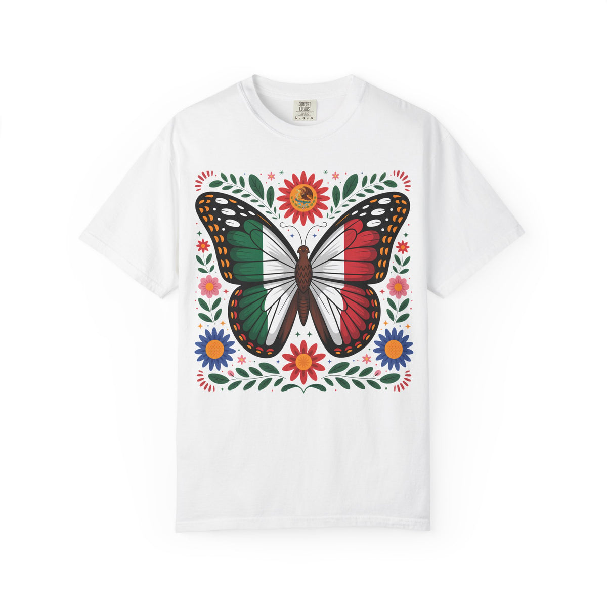 Floral Mexican Pride Tee