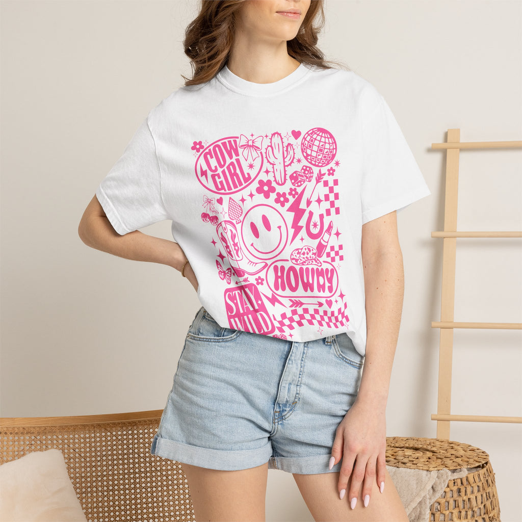 Cowgirl Howdy Graphic T-Shirt