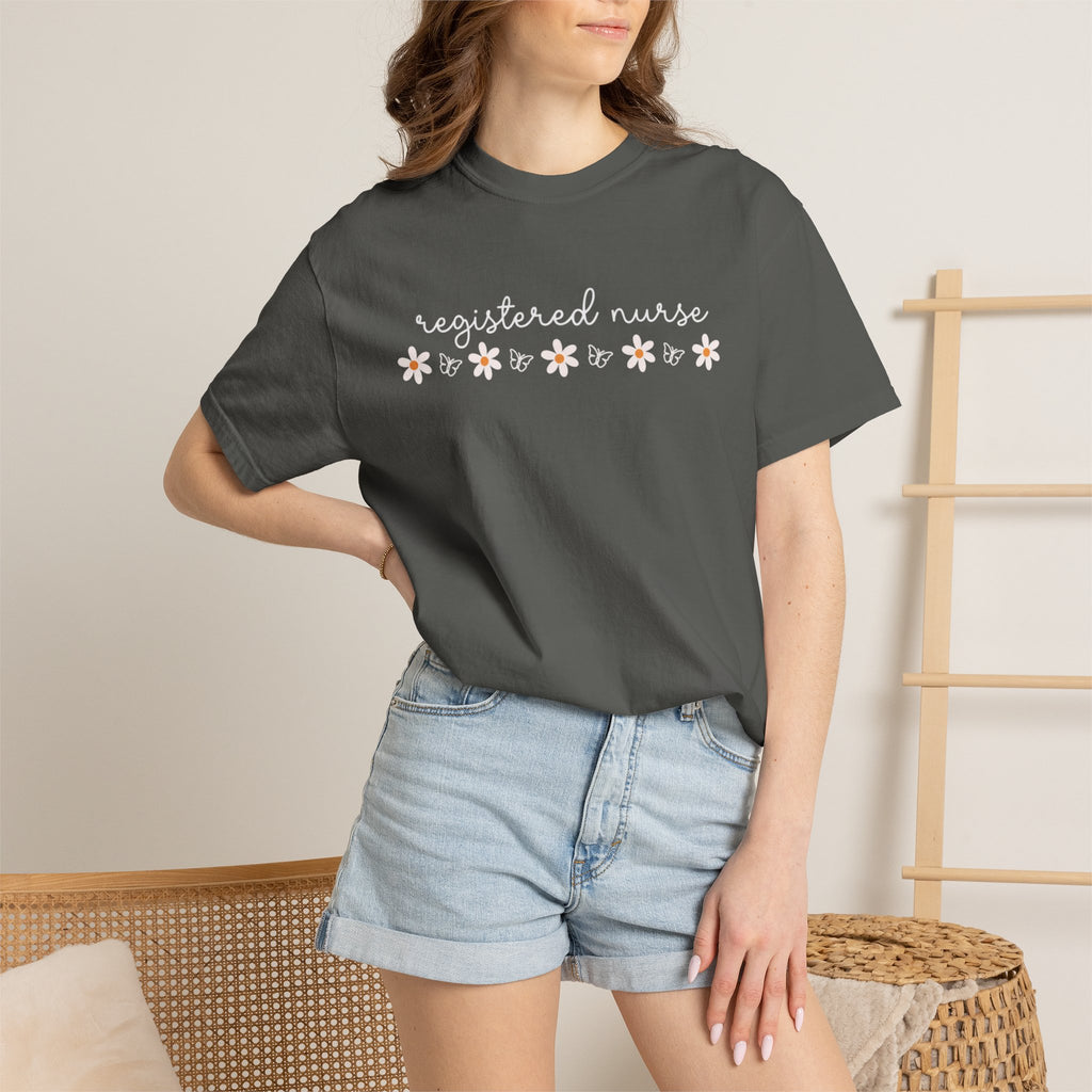 Registered Nurse Floral Tee