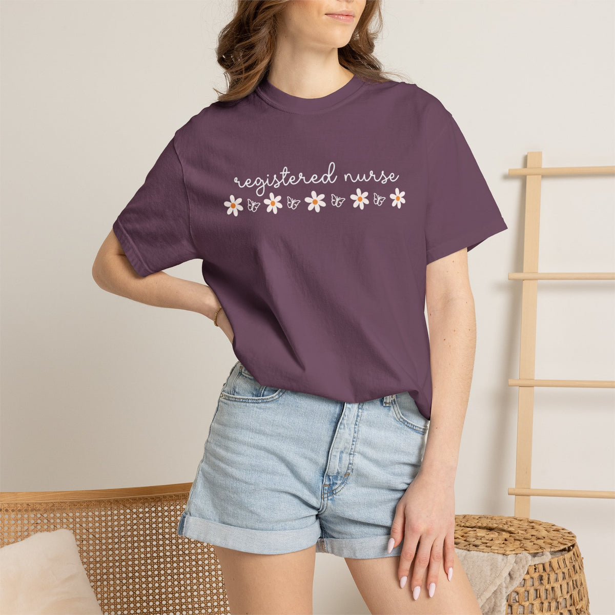 Registered Nurse Floral Tee