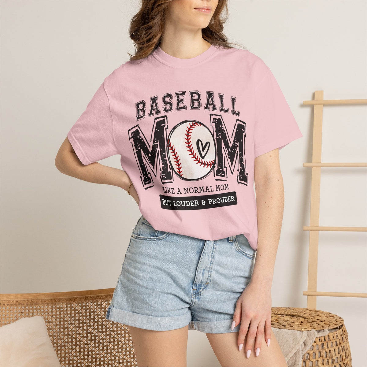 Proud Baseball Mom T-Shirt