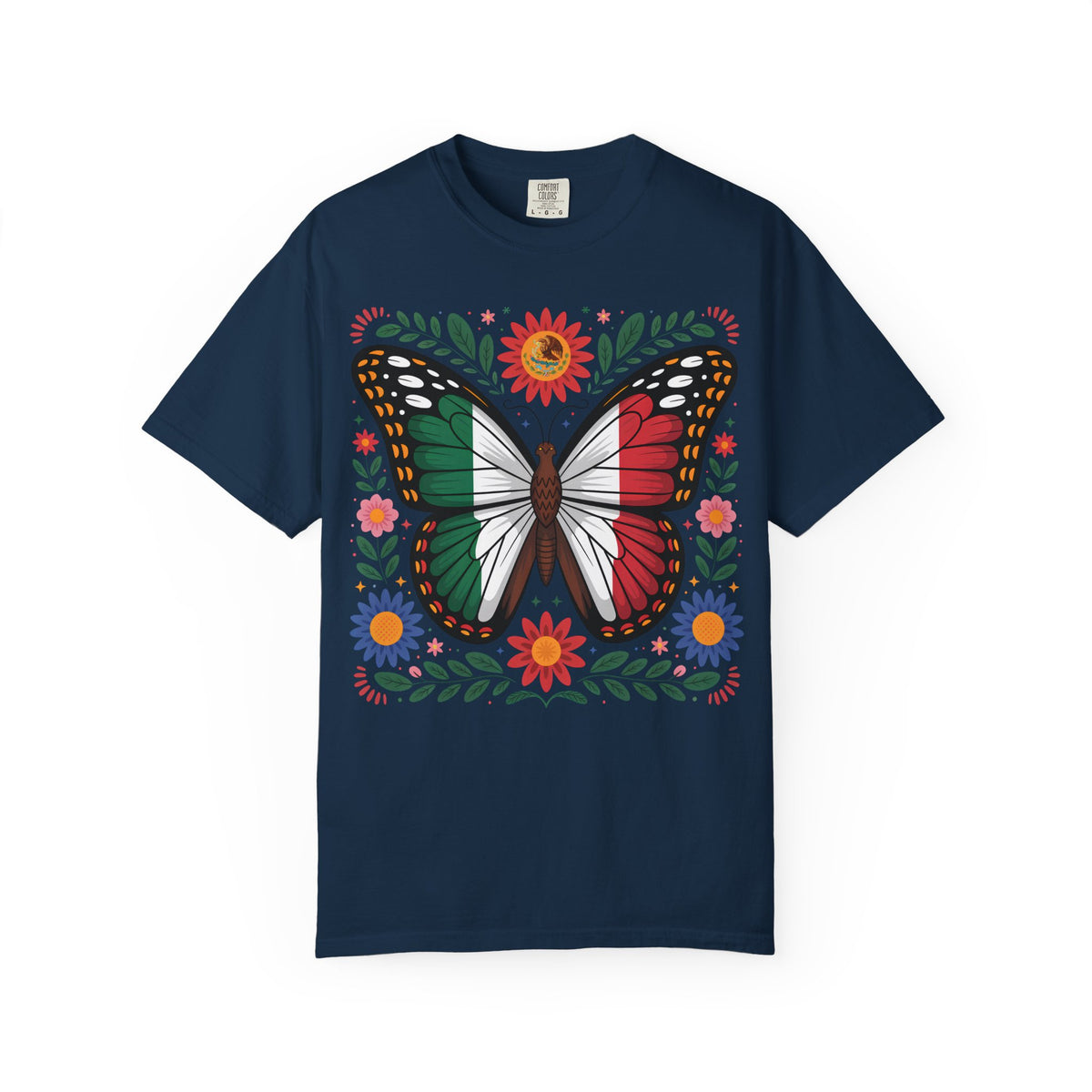 Floral Mexican Pride Tee