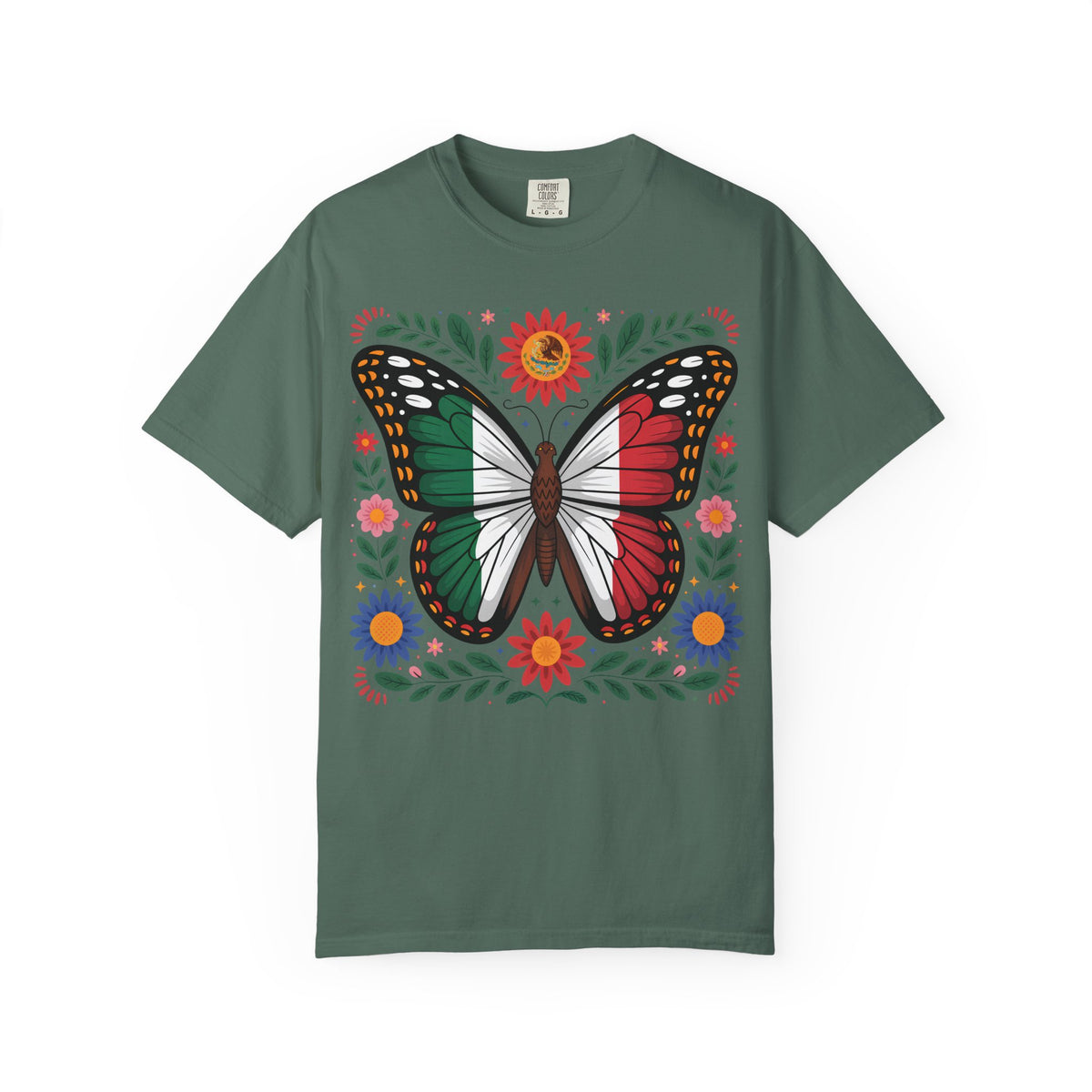 Floral Mexican Pride Tee