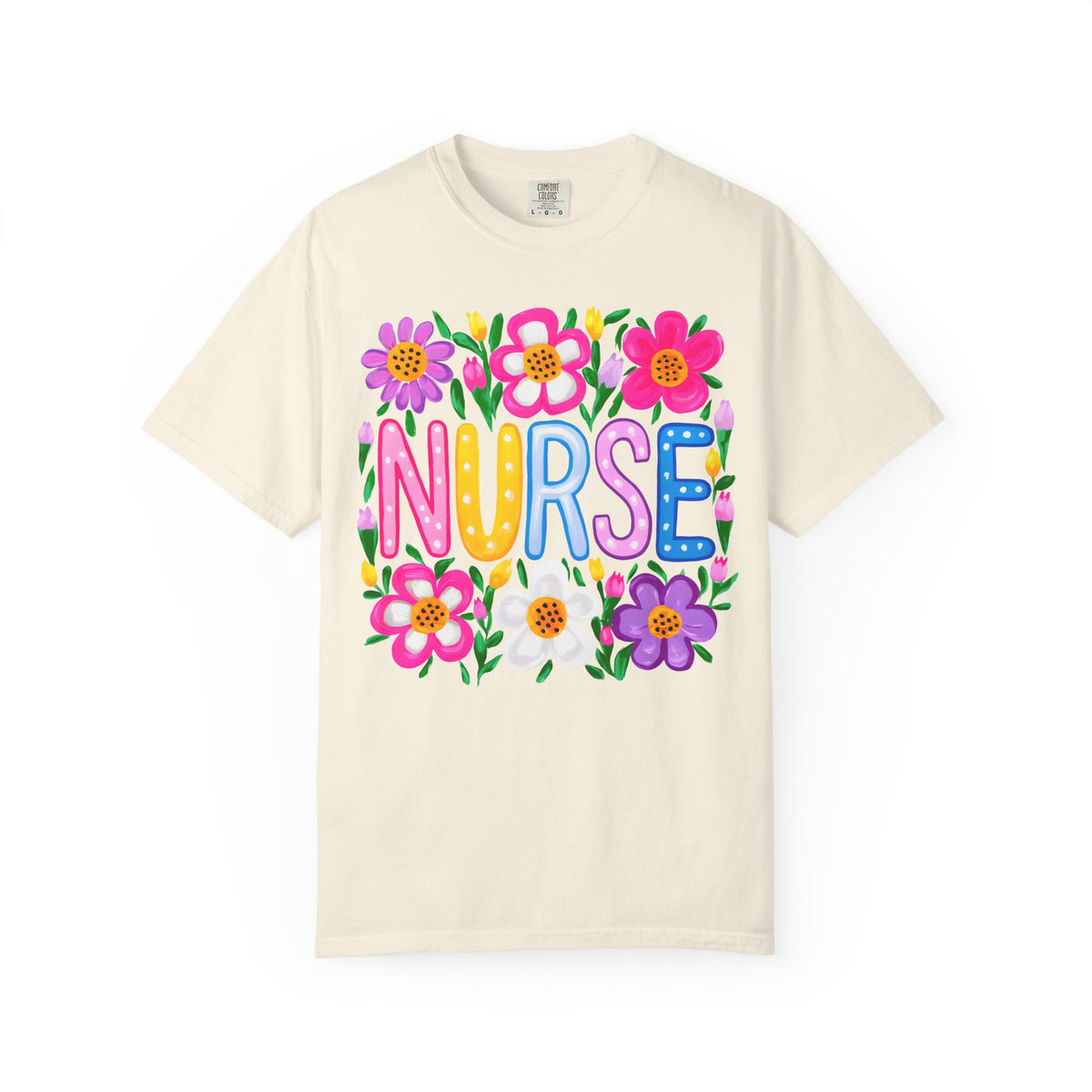 Nurse Floral T-shirt
