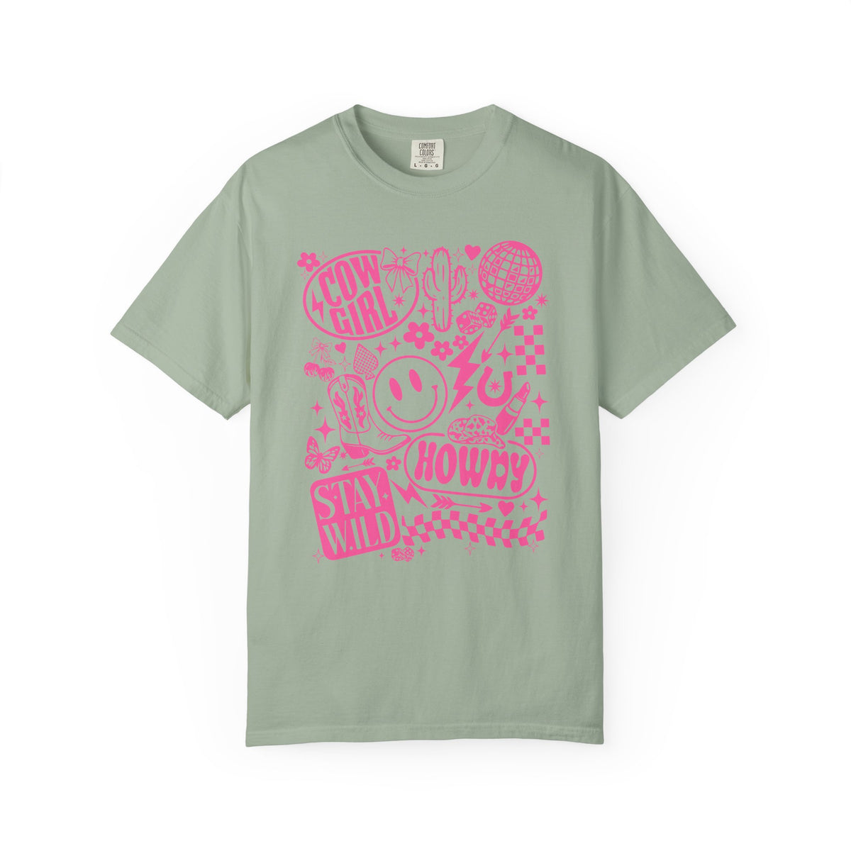 Cowgirl Howdy Graphic T-Shirt