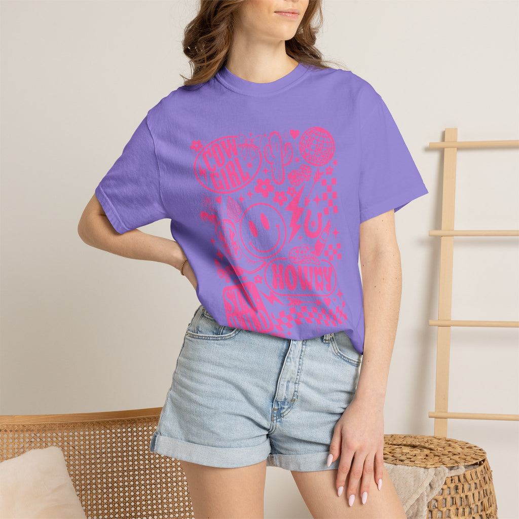 Cowgirl Howdy Graphic T-Shirt