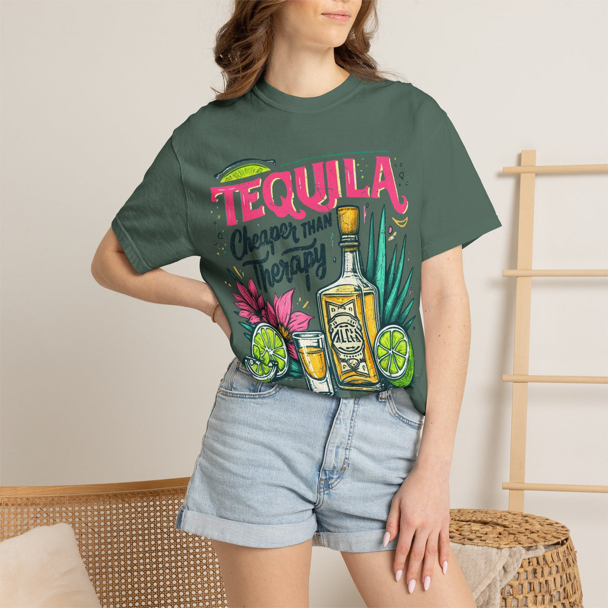Tequila Cheaper Than Therapy T-Shirt