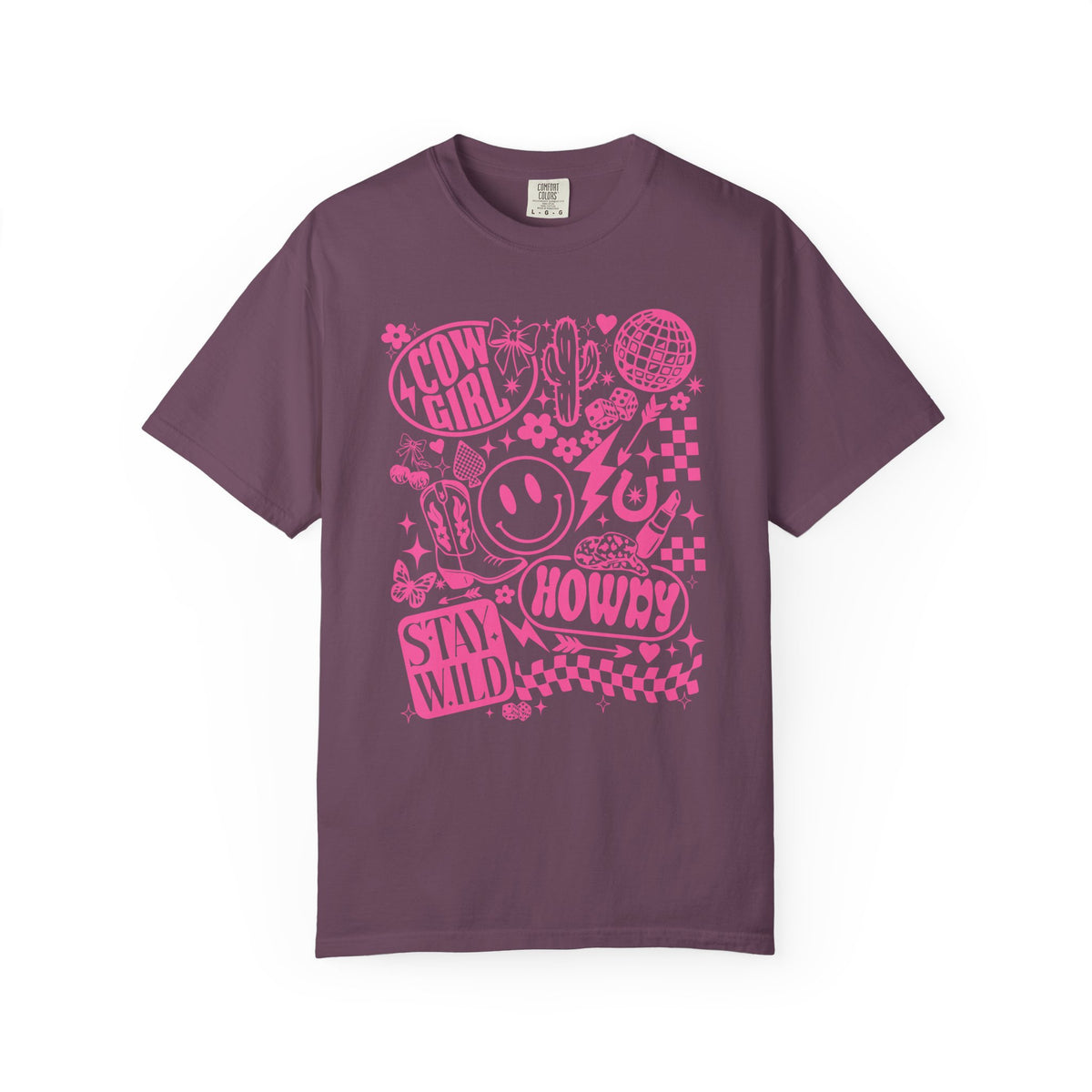 Cowgirl Howdy Graphic T-Shirt