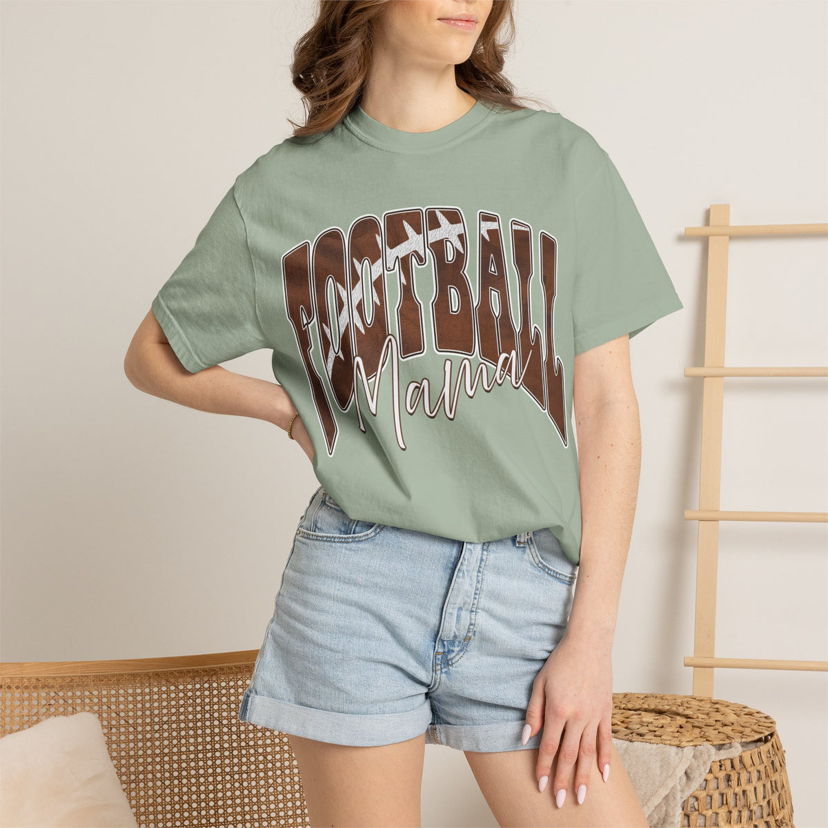 Proud Football Mama Tee