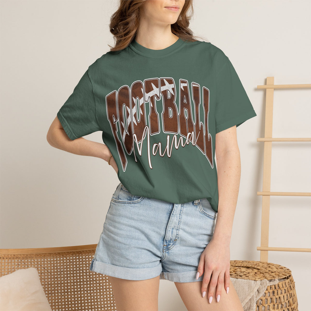 Proud Football Mama Tee