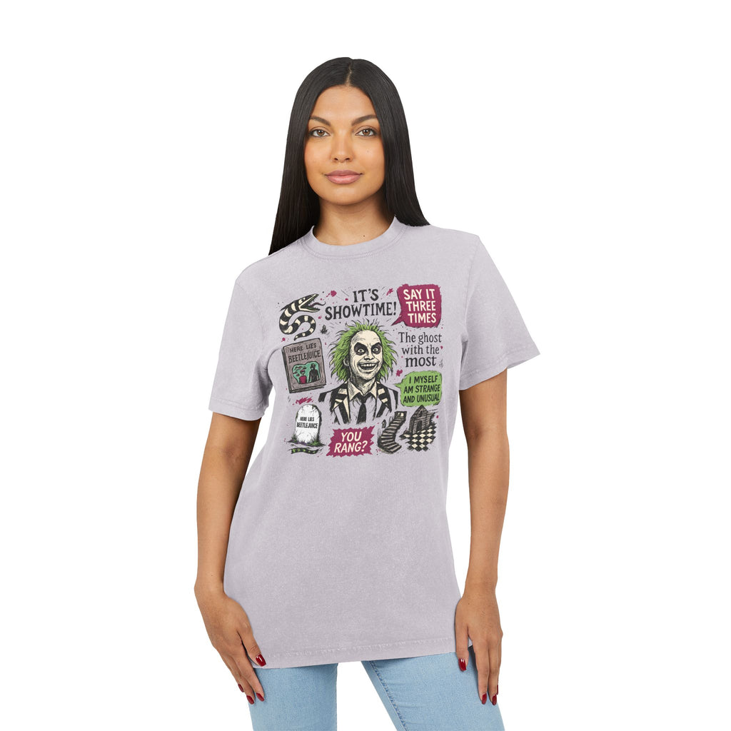 Acid Washed Beetlejuice Tee